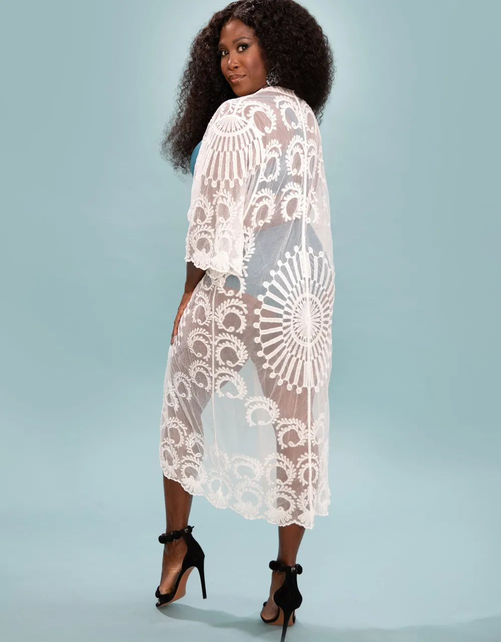 Beach-Kimono Mambo long ivory*SugarShape New