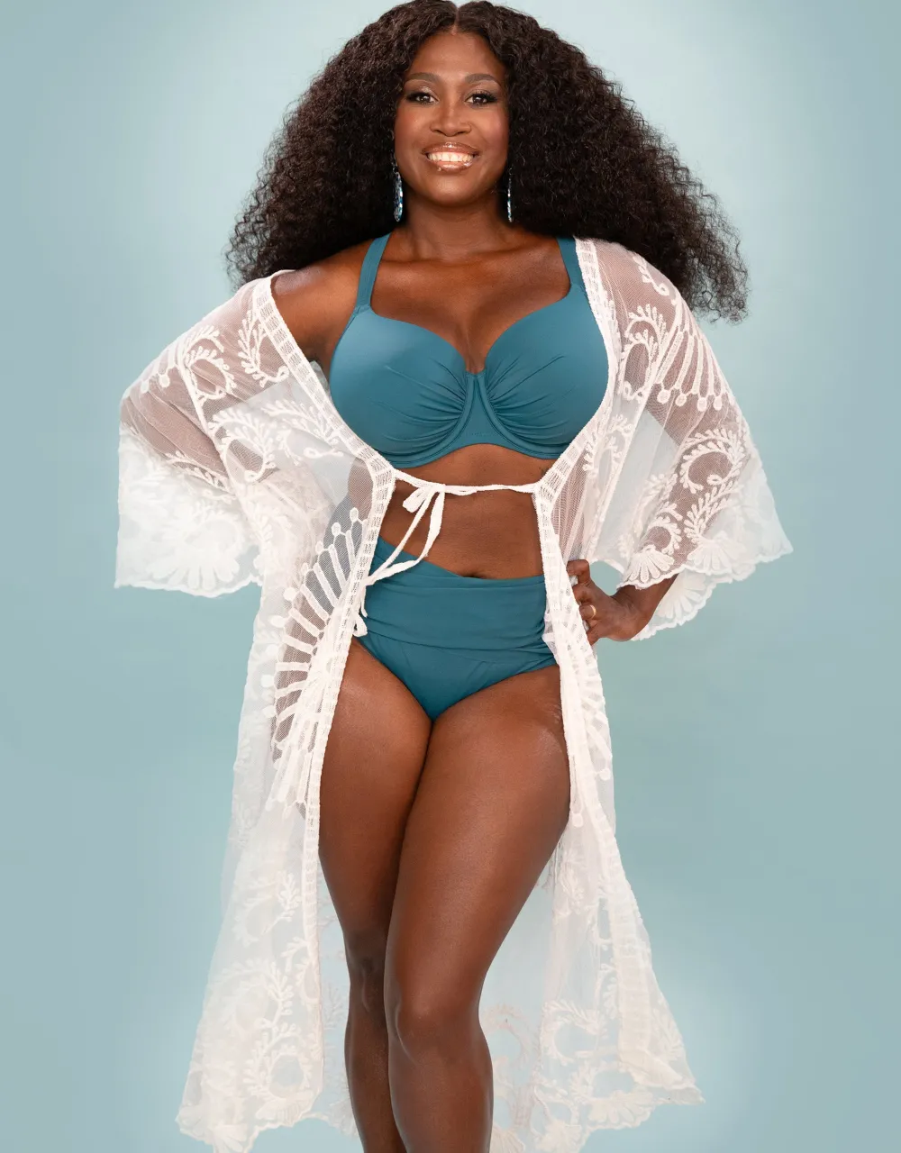 Beach-Kimono Mambo long ivory*SugarShape New