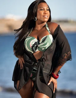 Beach-Kimono Mambo short black*SugarShape Online