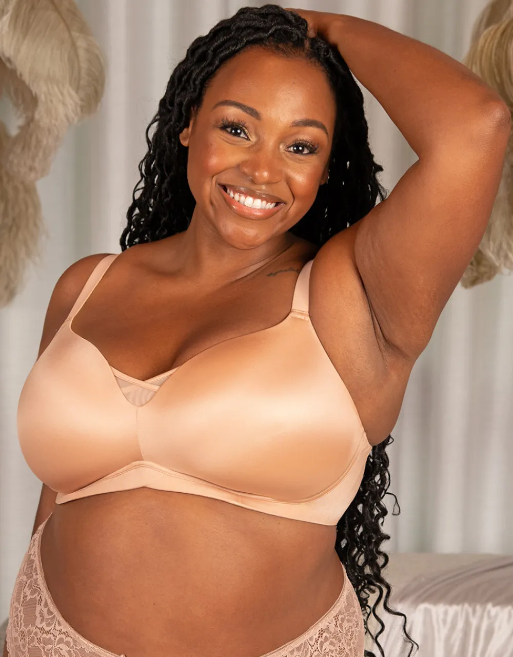 BH ohne Bügel Sensation cappuccino*SugarShape Clearance