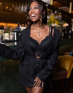 BH True Glam black + BH-Kette Jewel*SugarShape New