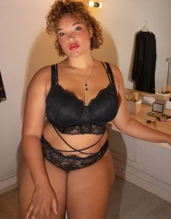 BH True Glam black + BH-Kette Jewel*SugarShape New