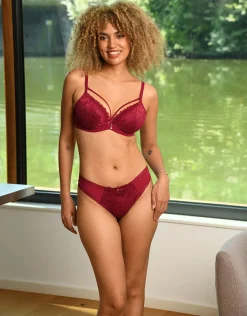 BH Vienna Strappy bordeaux*SugarShape Hot