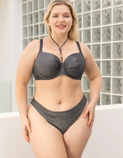 Bikini-Brazilian Valencia Glam silver*SugarShape Outlet