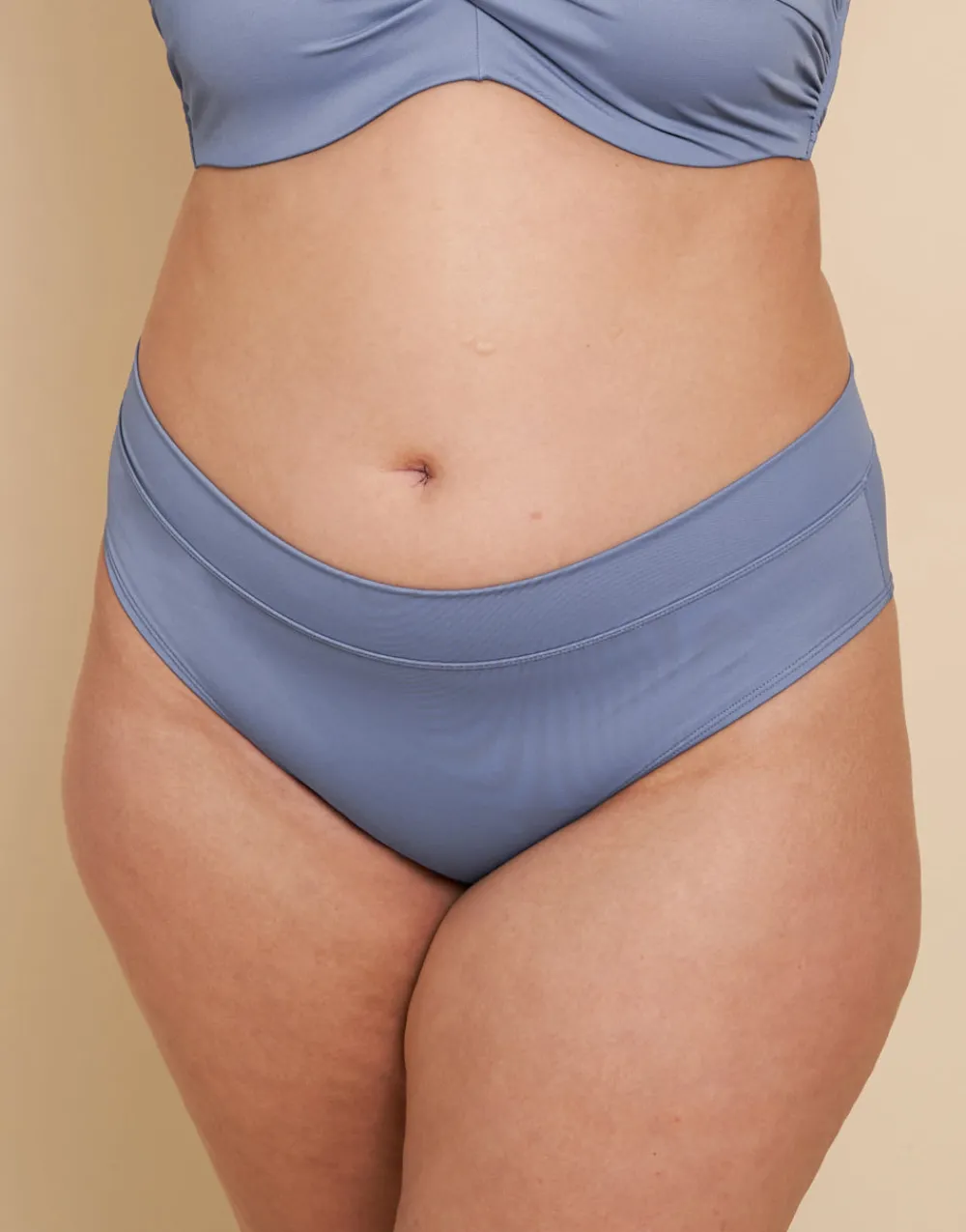 Bikini-High-Panty Monaco bluegrey*SugarShape Clearance