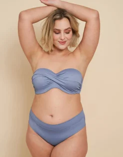 Bikini-High-Panty Monaco bluegrey*SugarShape Clearance