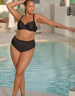 Bikini-High-Waist-Brazilian Porto black*SugarShape Discount