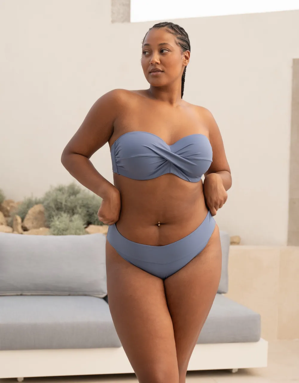 Bikini-Panty Valencia bluegrey*SugarShape Discount