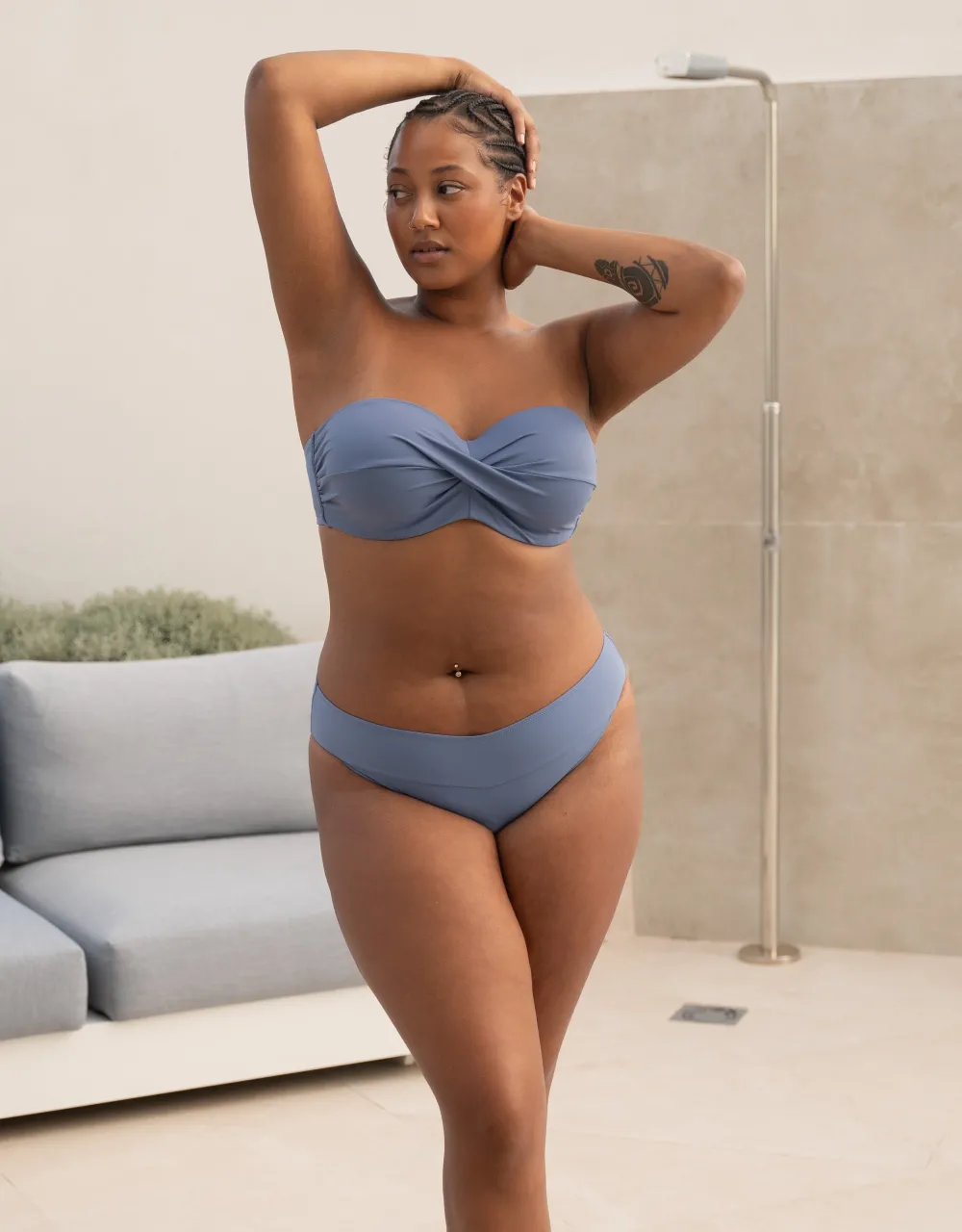 Bikini-Panty Valencia bluegrey*SugarShape Discount