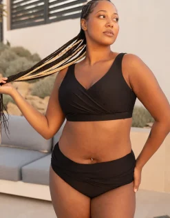 Bikini-Top ohne Verschluss Porto black*SugarShape Clearance