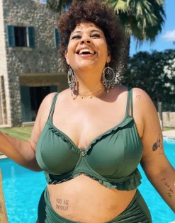 Bikini-Top Valencia olive*SugarShape Clearance