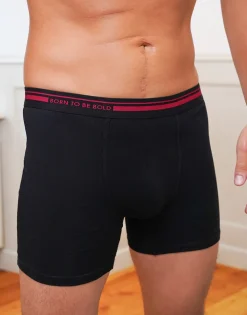 Boxershorts-Set black/bordeaux*SugarShape New