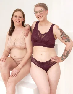 Bralette Eliana maroon*SugarShape Hot