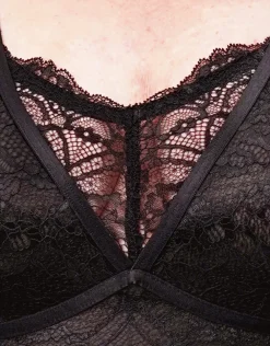 Bralette Eliana Satin black*SugarShape Online