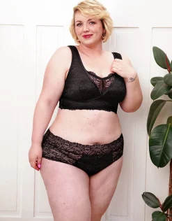 Bralette Eliana Satin black*SugarShape Online