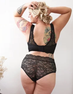 Bralette Eliana Satin black*SugarShape Online