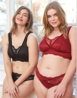 Bralette Eliana Velvet black*SugarShape