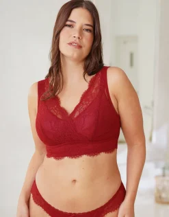 Bralette Emilia burgundy*SugarShape