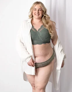 Bralette Emilia olive*SugarShape Hot