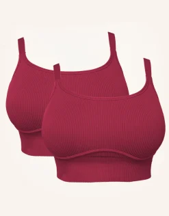 Bustier-Set 2x Freeda bordeaux*SugarShape