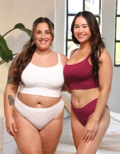 Bustier-Set 2x Freeda bordeaux*SugarShape