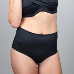 Fold-Over-Bikini-High-Panty Monaco black*SugarShape Outlet