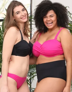 Fold-Over-Bikini-High-Panty Monaco black*SugarShape Outlet