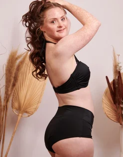 Fold-Over-Bikini-High-Panty Monaco black*SugarShape Outlet