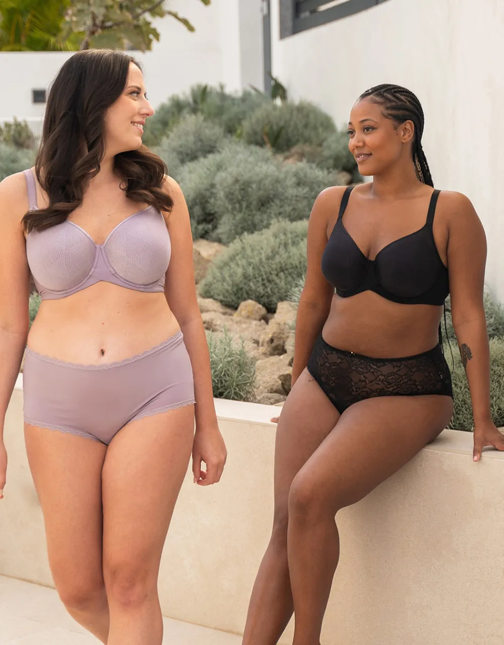 High-Panty Basic violetgrey*SugarShape Best