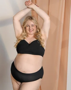 High-Panty Cozy Basic black*SugarShape Online