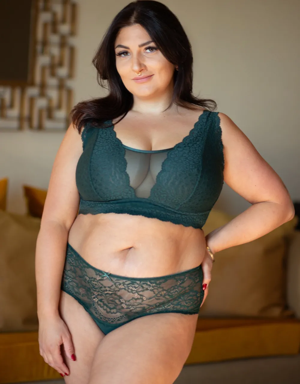 High-Panty Lace Basic forest*SugarShape