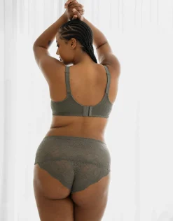 High-Panty Lace Basic olive*SugarShape Online