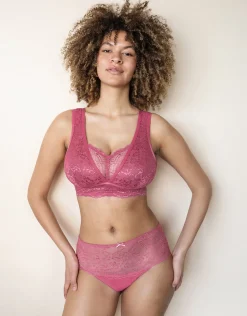 High-Panty Lace Basic roseberry*SugarShape Clearance