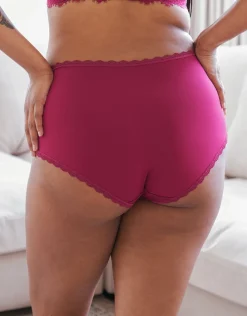 High-Panty-Set 2x Basic bordeaux*SugarShape Online