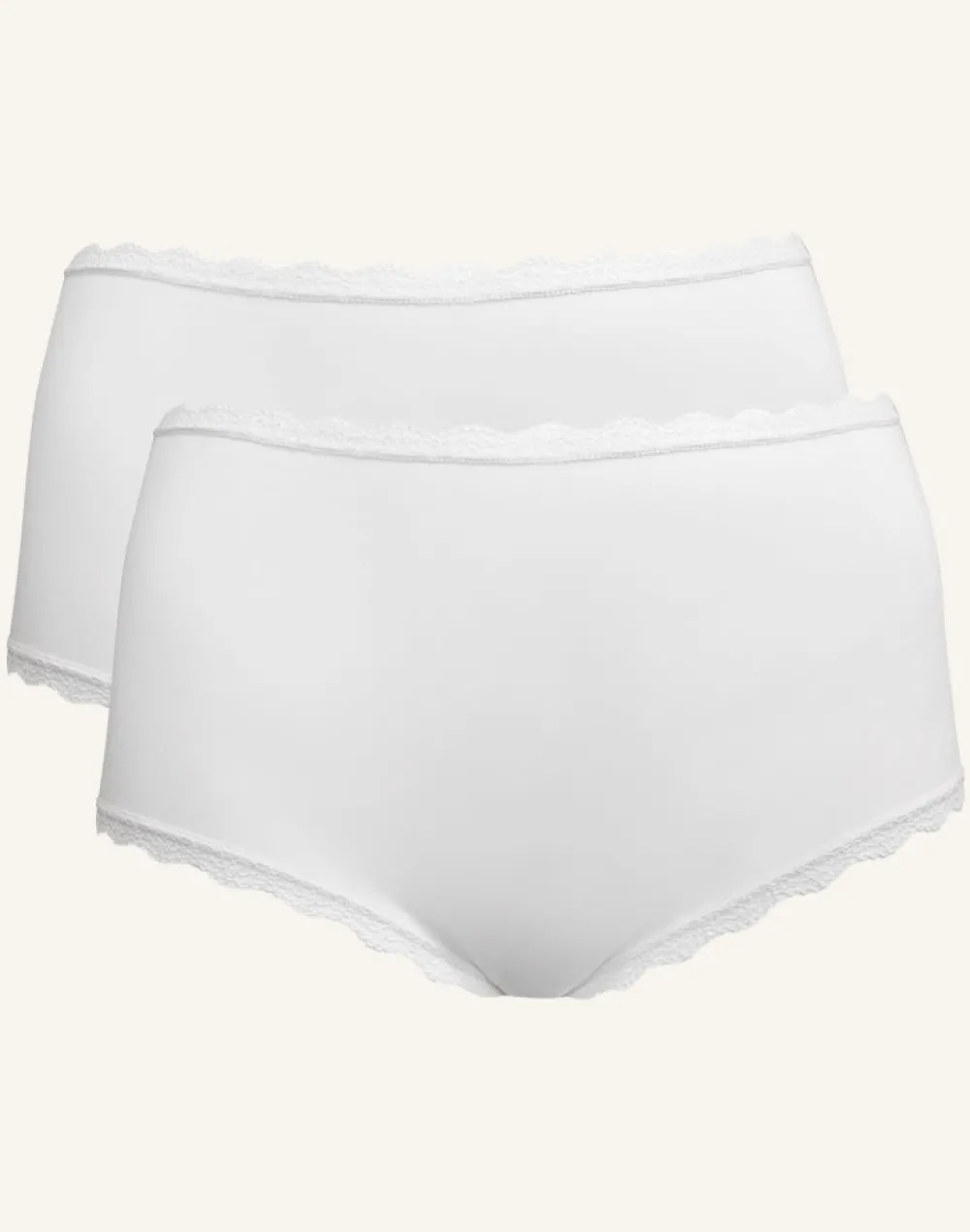 High-Panty-Set 2x Basic ivory*SugarShape Discount
