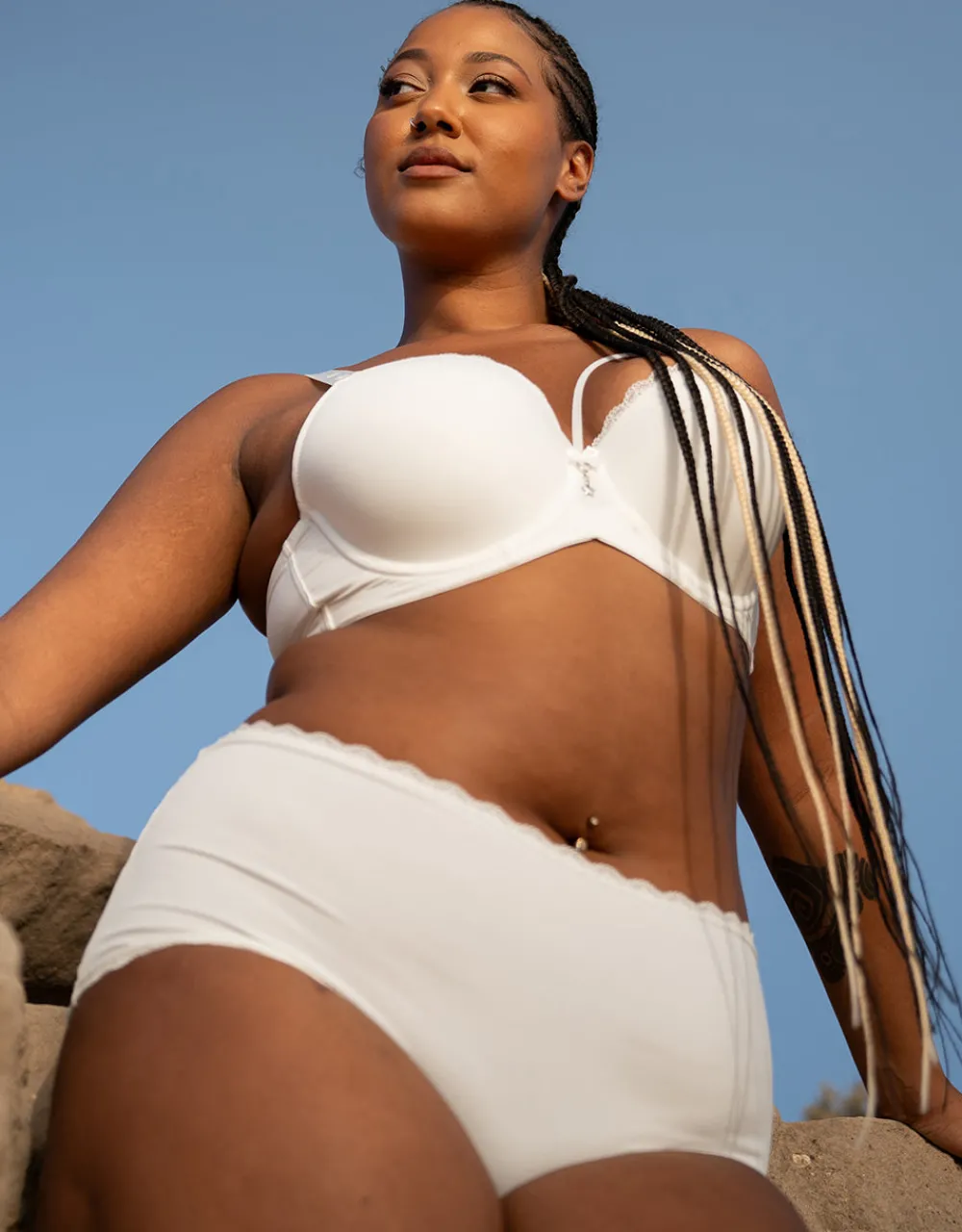 High-Panty-Set 2x Basic ivory*SugarShape Discount