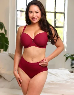 High-Panty-Set 2x Cozy Basic bordeaux*SugarShape Online