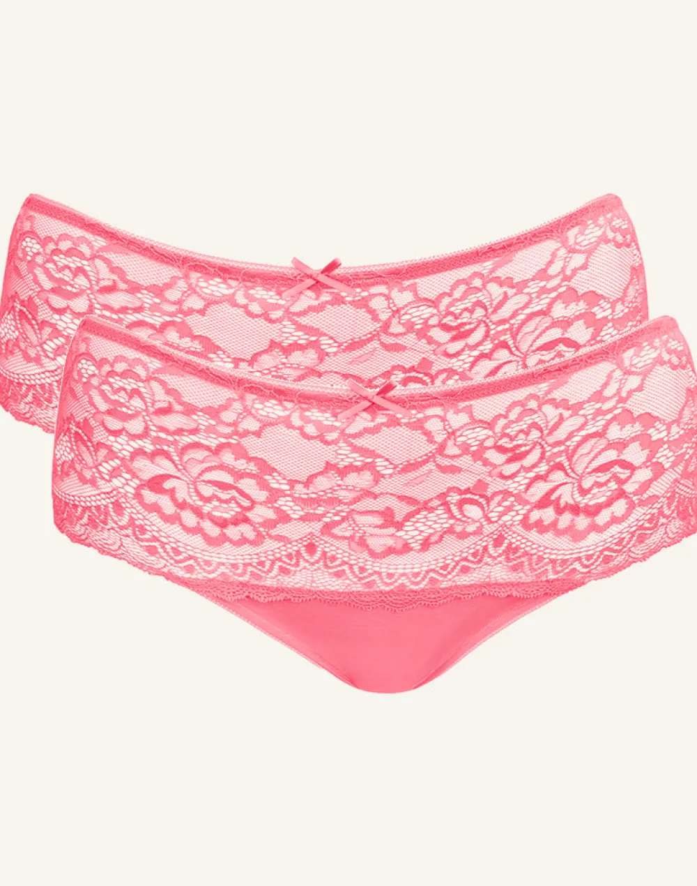 High-Panty-Set 2x Lace Basic flamingo*SugarShape Online