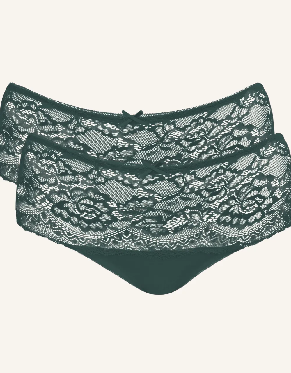 High-Panty-Set 2x Lace Basic forest*SugarShape