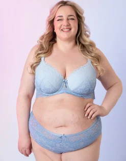 High-Panty-Set 2x True Luna ombré sky*SugarShape Clearance