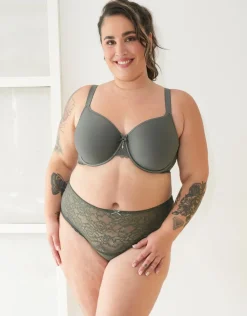 High-String Lace Basic olive*SugarShape New