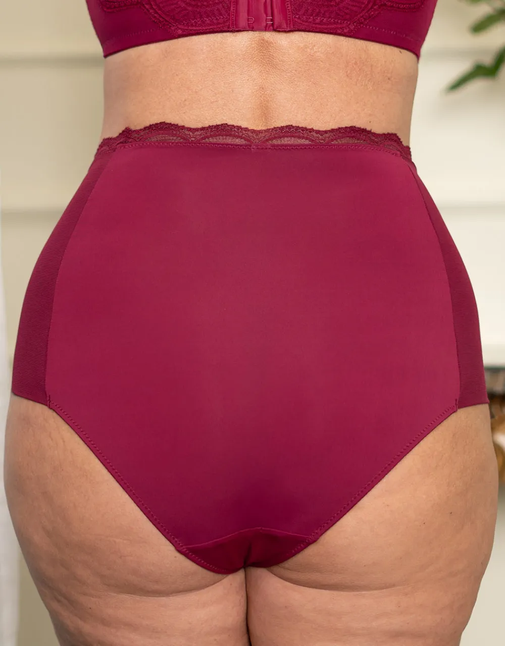 High-Waist-Panty Clara bordeaux*SugarShape Online