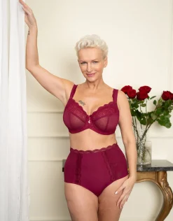 High-Waist-Panty Clara bordeaux*SugarShape Online