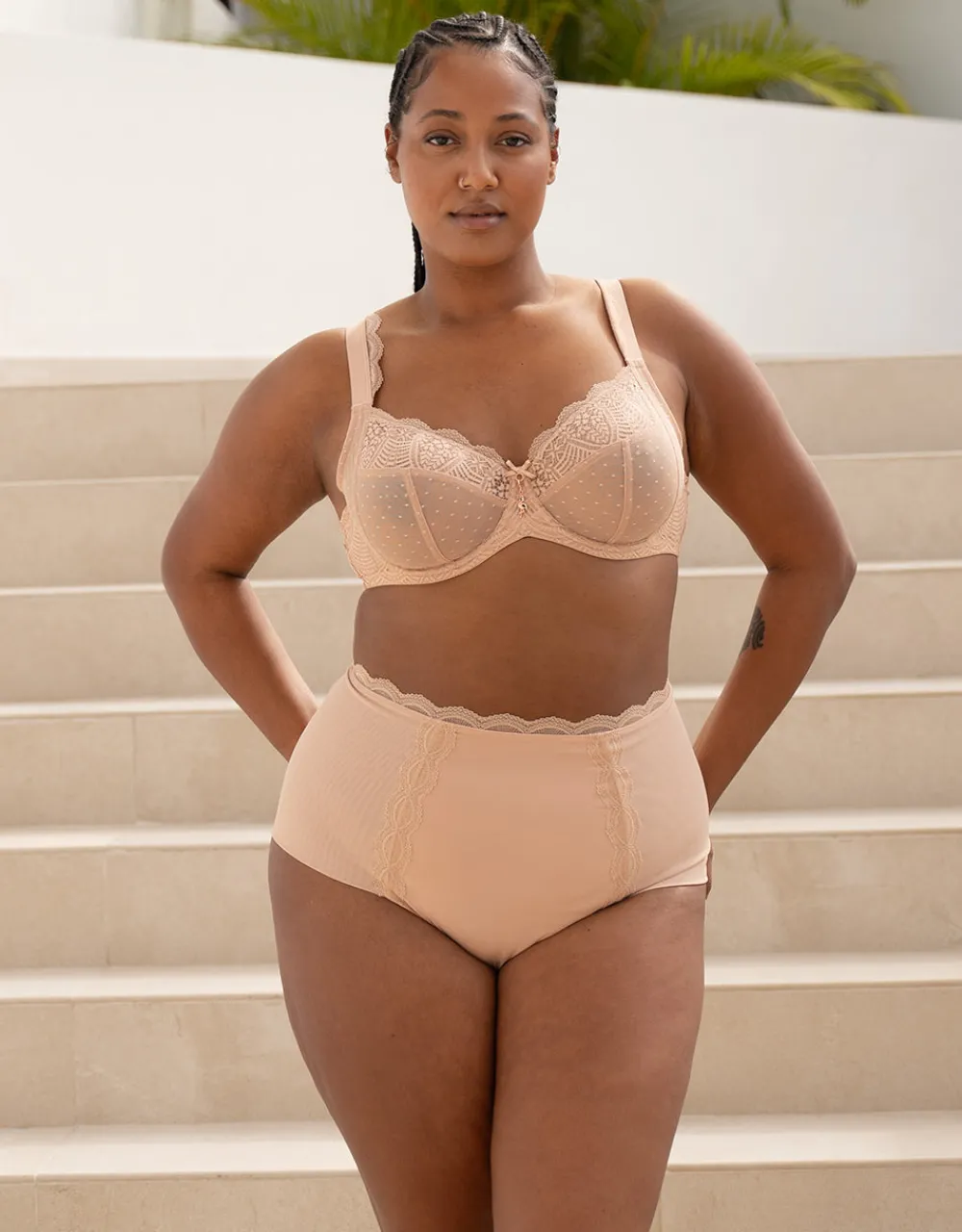 High-Waist-Panty Clara cappuccino*SugarShape Best