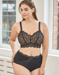 High-Waist-Panty Sophia black/beige*SugarShape New