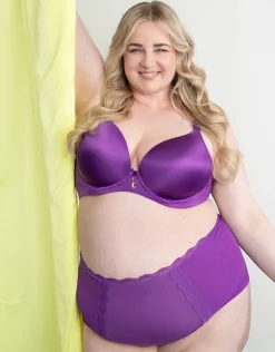 High-Waist-Panty Voilà purple*SugarShape Outlet