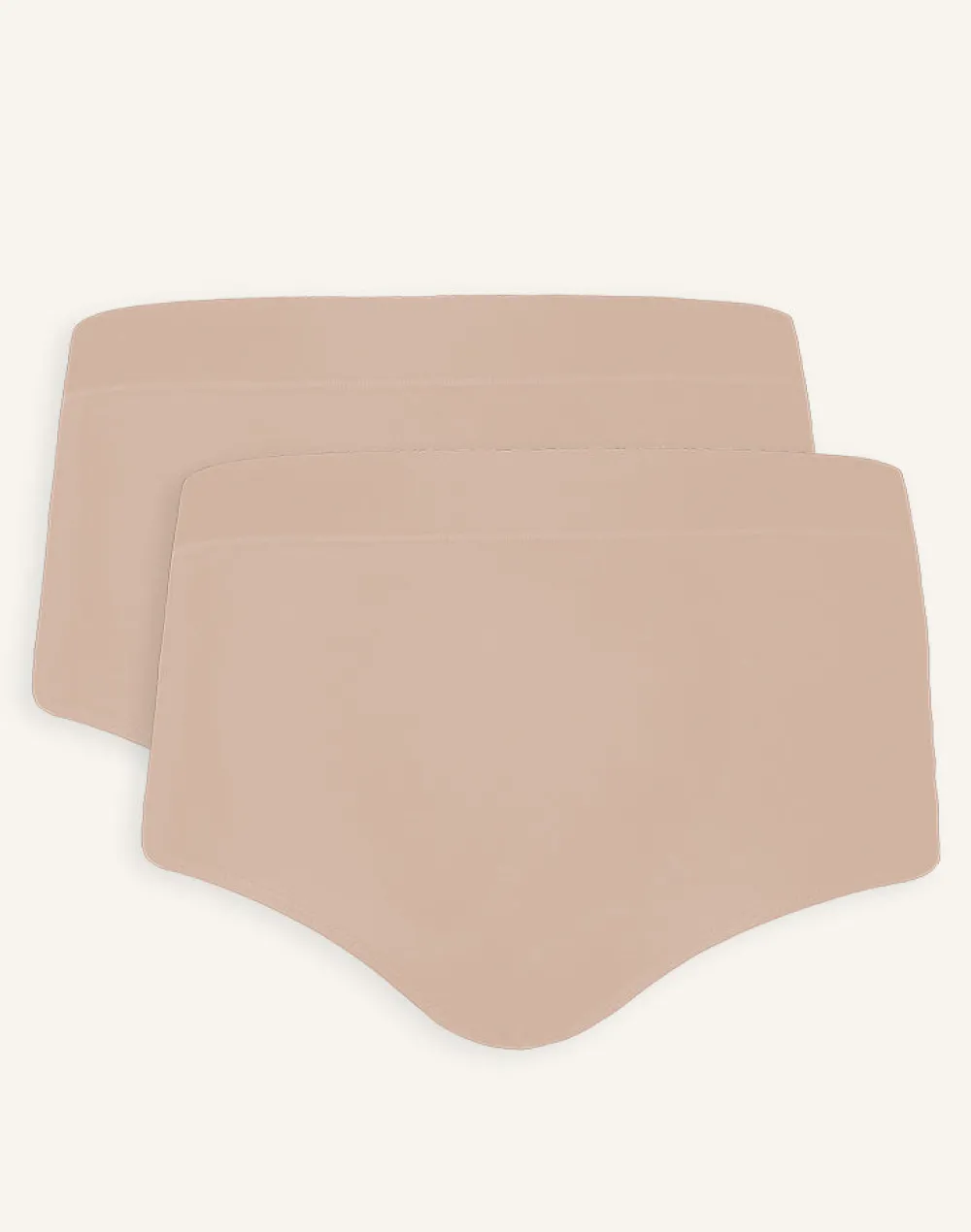 High-Waist-Panty-Set 2x Cozy Basic sand*SugarShape Outlet