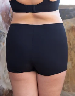 High-Waist-Shorts Basic black*SugarShape Online