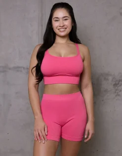 High-Waist-Shorts Freeda flamingo*SugarShape Hot