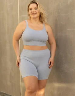 High-Waist-Shorts Freeda iceblue*SugarShape Discount